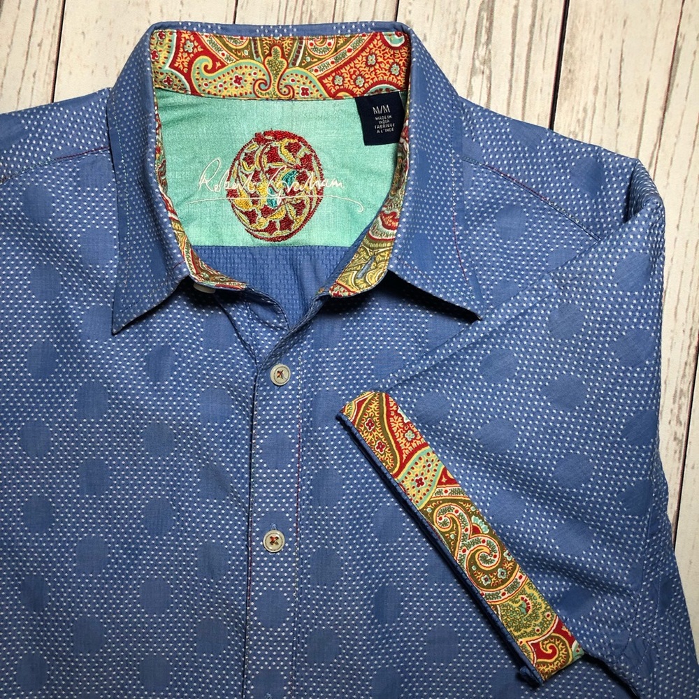Robert Graham Button Up Short Sleeve Medium